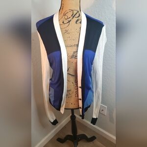 Peter Pilotto Blue and White Cardigan.